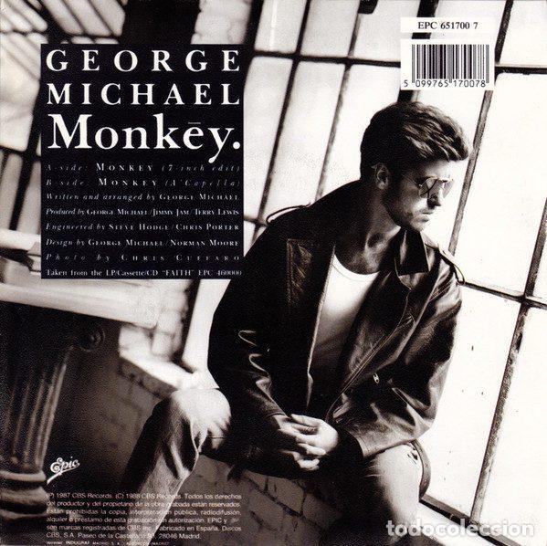 Discos de vinilo: George Michael &ndash; Monkey (Vinyl, Epic EPC 651700-7) - Foto 2