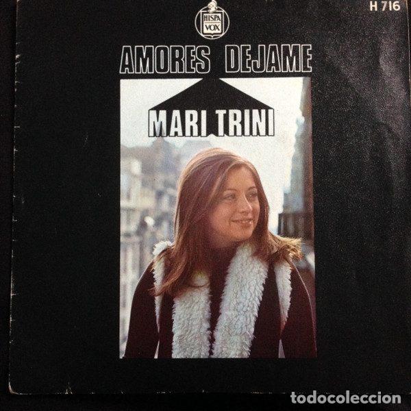 Vinyl-Schallplatten: Mari Trini &ndash; Amores / Dejame (Vinyl, Hispavox H 716)
