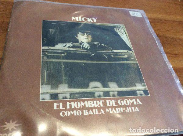 Discos de vinilo: Micky &ndash; El Hombre De Goma (Vinyl, Marfer M.20.360 S )