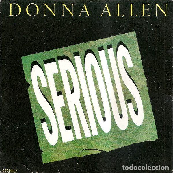 Discos de vinilo: Donna Allen &ndash; Serious (Vinyl, Portrait PRT 650744 7)