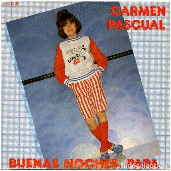 Vinyl records: Carmen Pascual &ndash; Buenas Noches, Pap&aacute; (Vinyl, CFE E-34588)