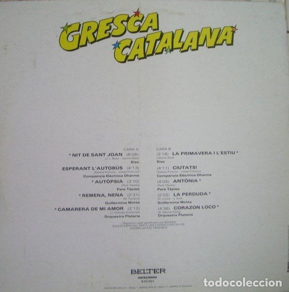 Discos de vinilo: Various &ndash; Gresca Catalana (Vinyl, Belter 9.02.003) - Foto 2