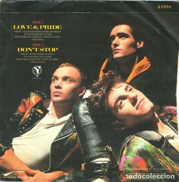 Discos de vinilo: King &ndash; Love & Pride (Vinyl, CBS A 4988) - Foto 2