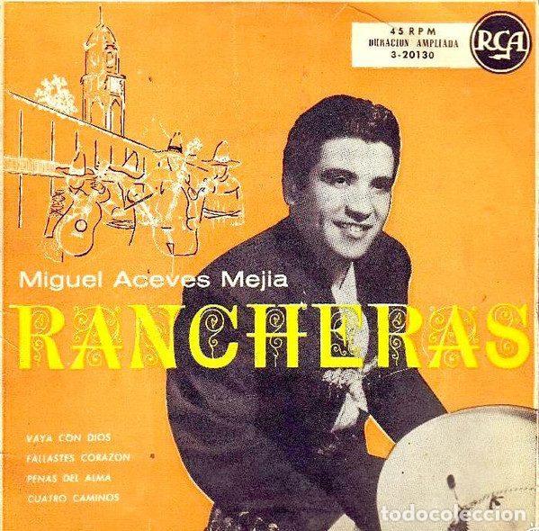Vinyl-Schallplatten: Miguel Aceves Mejia &ndash; Rancheras (Vinyl, RCA 3-20130)
