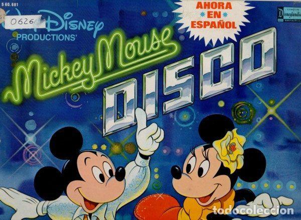 Vinyl records: Various &ndash; Mickey Mouse Disco (Ahora En Espa&ntilde;ol) (Vinyl, Disneyland S60.681)