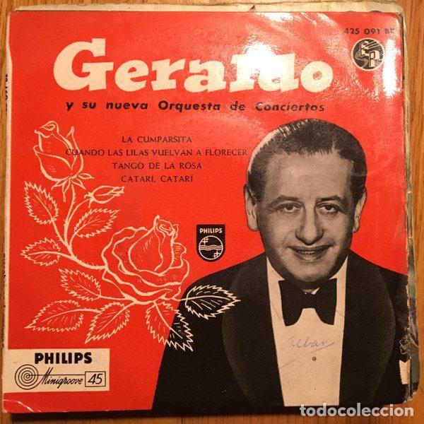 Disques de vinyle: Geraldo And His Orchestra &ndash; La Cumparsita (Vinyl, Philips 425 091 BE)