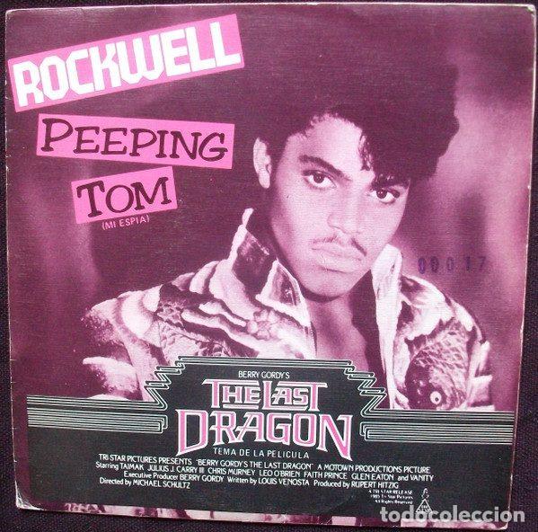 Discos de vinilo: Rockwell &ndash; Peeping Tom = Mi Espia (Vinyl, Motown SPBO 60192)