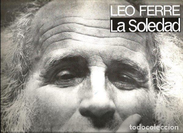 Vinyl-Schallplatten: L&eacute;o Ferr&eacute; &ndash; La Soledad (Vinyl, Barclay S-30.098)