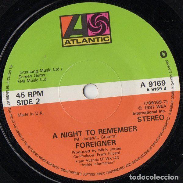 Discos de vinilo: Foreigner &ndash; Say You Will (Vinyl, Atlantic A9169) - Foto 4