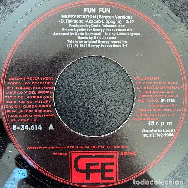 Discos de vinilo: Fun Fun &ndash; Happy Station (Scratch Version) (Vinyl, CFE E-34614) - Foto 3