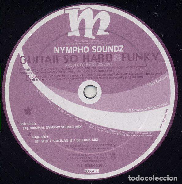 Disques de vinyle: Nympho Soundz &ndash; Guitar So Hard & Funky (Vinyl, Molacacho Records MOREC003)