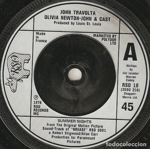 Disques de vinyle: John Travolta, Olivia Newton-John & Cast / Louis St. Louis &ndash; Summer Nights / Rock 'n' Roll Party...
