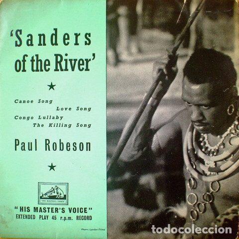 Discos de vinil: Paul Robeson &ndash; Sanders Of The River (Vinyl, His Master's Voice 7EG 8185)