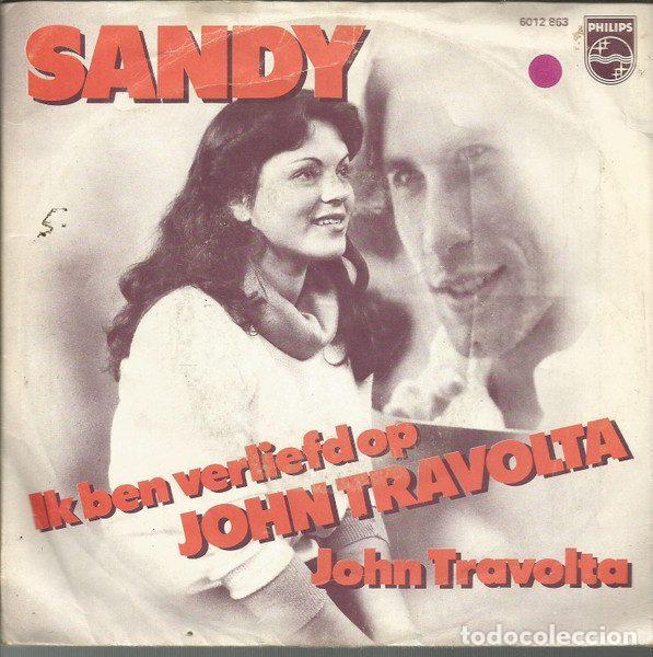 Discos de vinil: Sandy &ndash; Ik Ben Verliefd Op John Travolta (Vinyl, Philips 6012 863)