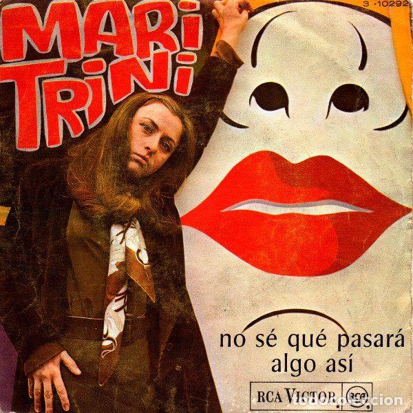 Discos de vinil: Mari Trini &ndash; No S&eacute; Que Pasar&aacute; / Algo As&iacute; (Vinyl, RCA Victor 3-10292)