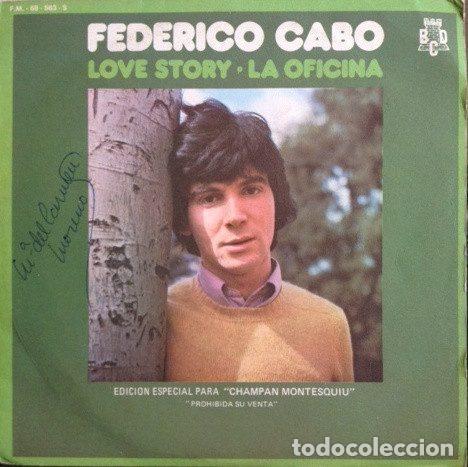 Vinyl records: Federico Cabo &ndash; Love Story / La Oficina (Vinyl, BCD F.M.-68-563-S)