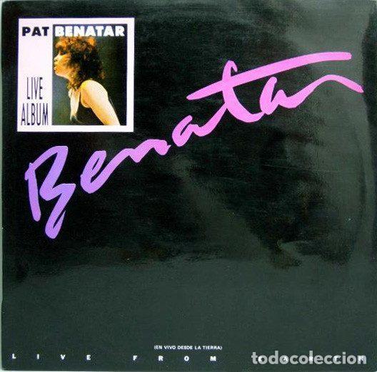 Vinyl records: Pat Benatar &ndash; Live From Earth = En Vivo Desde La Tierra (Vinyl, Chrysalis CHR 1451 )