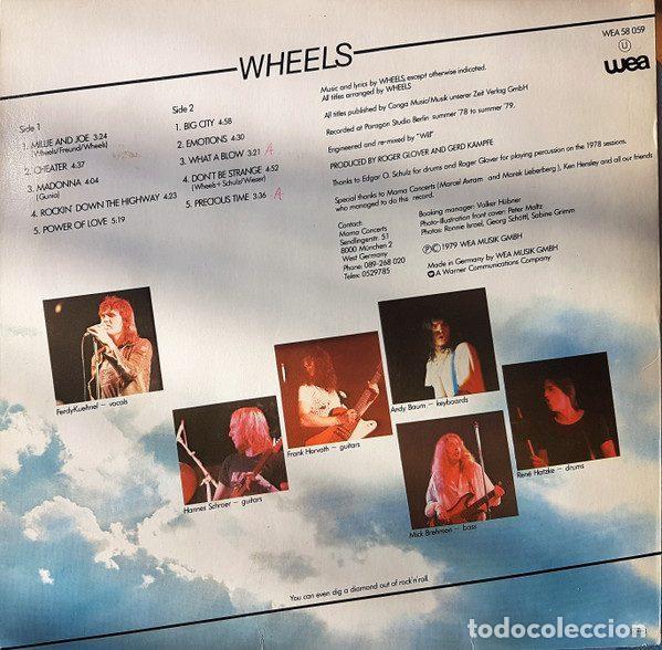 Discos de vinilo: Wheels &ndash; Dont Be Strange (Vinyl, WEA WEA 58 059) - Foto 2