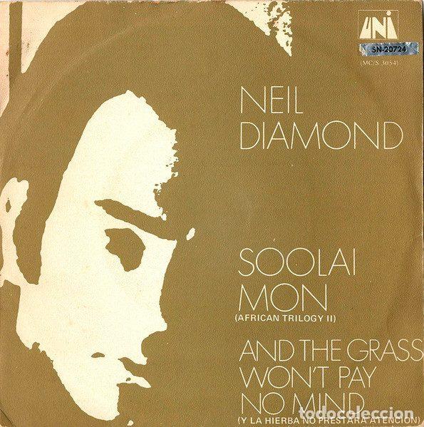 Dischi in vinile: Neil Diamond &ndash; Soolai Mon (African Trilogy II) (Vinyl, UNI Records SN-20724)