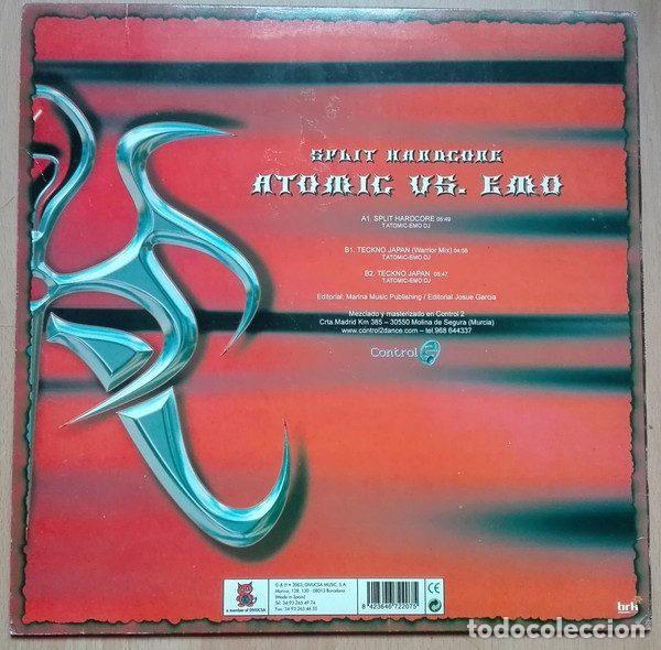 Discos de vinilo: Atomic vs. Emo DJ &ndash; Split Hardcore (Vinyl, Hardcore Come Back 72-207) - Foto 2