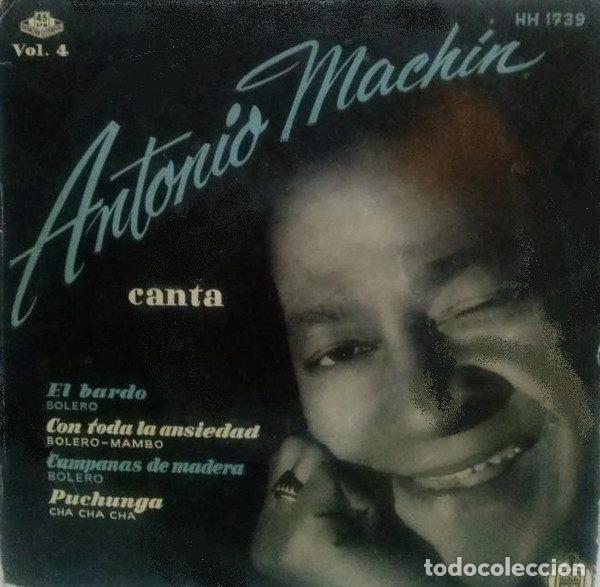 Discos de vinil: Antonio Mach&iacute;n &ndash; Canta Vol. 4 (Vinyl, Hispavox HH 1739)
