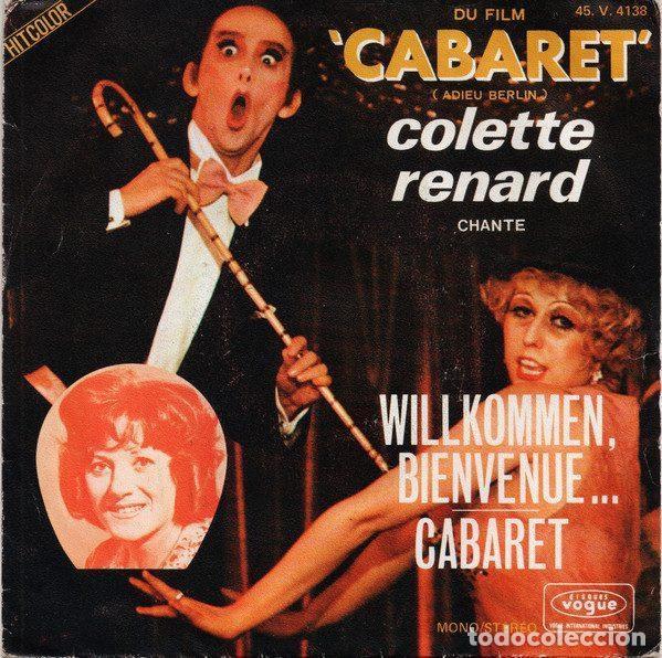 Discos de vinilo: Colette Renard &ndash; Willkomen, Bienvenue... (Vinyl, Disques Vogue 45.V. 4138)
