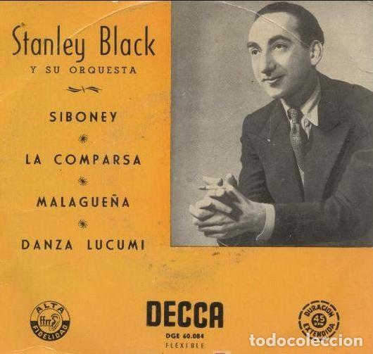Discos de vinilo: Stanley Black Y Su Orquesta &ndash; M&uacute;sica de Ernesto Lacuona (Vinyl, Decca DGE 60.084)