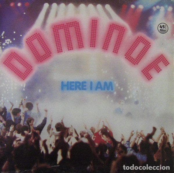 Discos de vinil: Dominoe &ndash; Here I Am (Vinyl, Vemsa VIC-327)