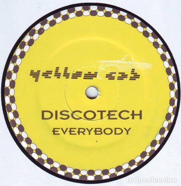 Discos de vinilo: Discotech &ndash; Everybody (Vinyl, Yellow Cab YC 302) - Foto 2