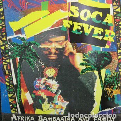 Discos de vinil: Afrika Bambaataa &ndash; Soca Fever (Rock It) / Electro Funk Express (Vinyl, Spitfire Music SPX - 142)