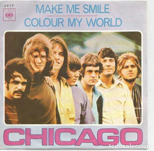 Discos de vinil: Chicago &ndash; Make Me Smile (Vinyl, CBS 4919)