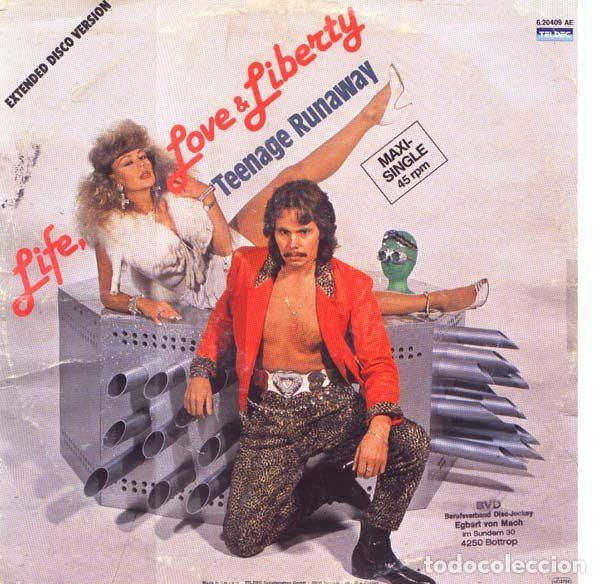 Vinyl records: Life, Love & Liberty &ndash; Teenage Runaway (Vinyl, TELDEC 20.800)