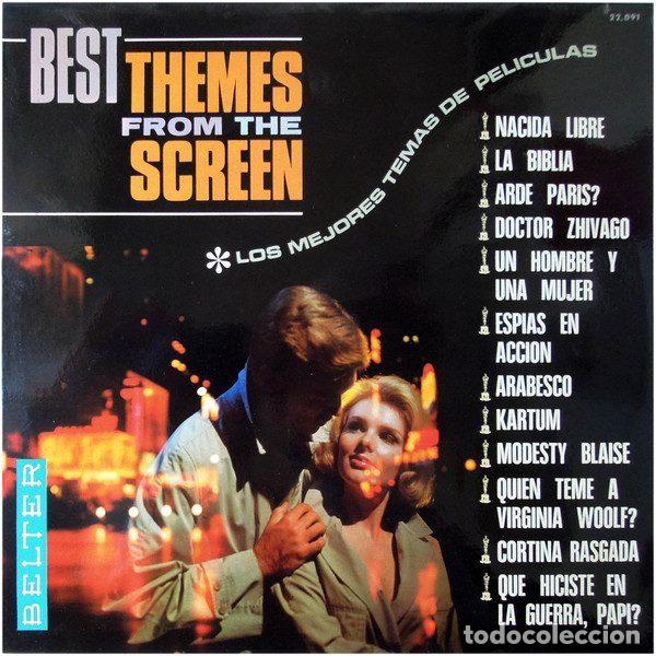 Discos de vinilo: Various &ndash; Best Themes From The Screen = Los Mejores Temas De Pel&iacute;culas (Vinyl, Belter 22.091)