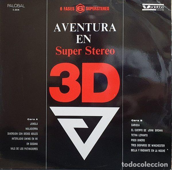 Discos de vinilo: Various &ndash; Aventura En Super Stereo 3D (Vinyl, Palobal LP-5.004)