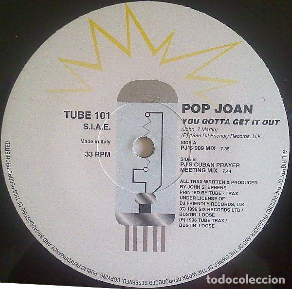 Discos de vinilo: Pop Joan &ndash; You Gotta Get It Out (Vinyl, Tube Trax TUBE 101)