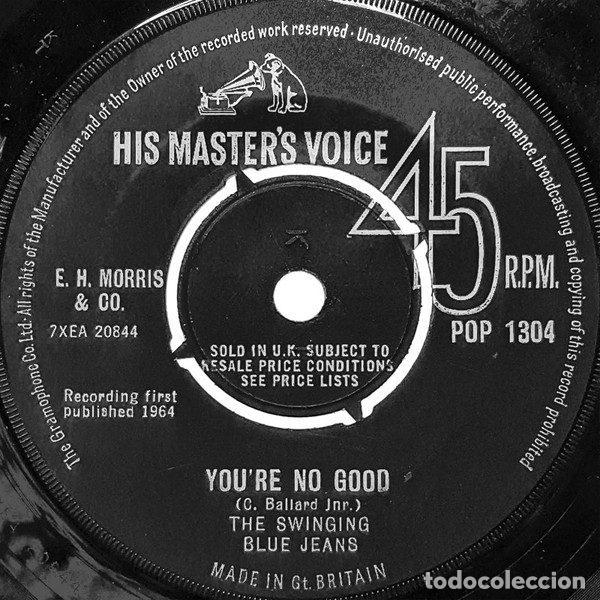Vinyl records: The Swinging Blue Jeans &ndash; You're No Good / Don't You Worry About Me (Vinyl, His Master's Voice...