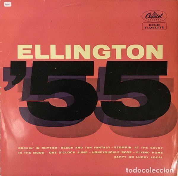 Discos de vinil: Duke Ellington And His Famous Orchestra &ndash; Ellington '55 (Vinyl, Capitol Records W-521)