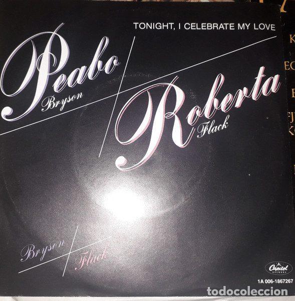Dischi in vinile: Peabo Bryson / Roberta Flack &ndash; Tonight, I Celebrate My Love (Vinyl, Capitol Records 006-1867267 )