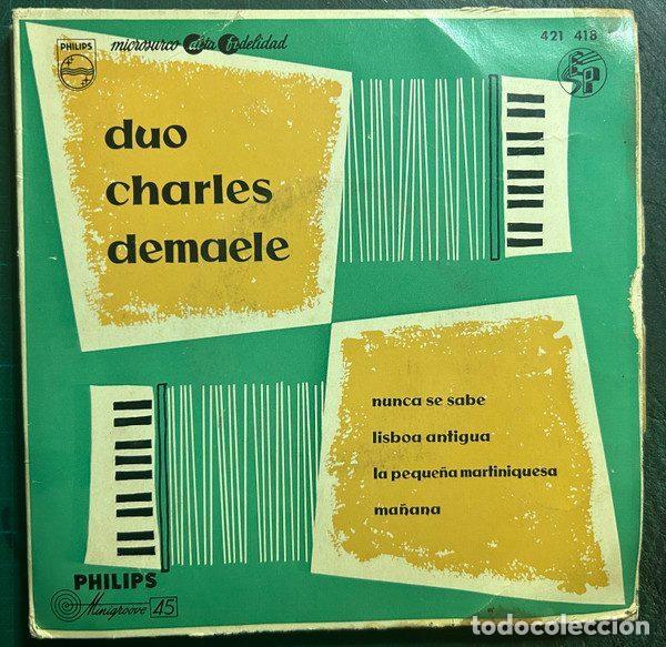 Disques de vinyle: Duo Charles Demaele &ndash; Nunca Se Sabe (Vinyl, Philips 421 418 PE)