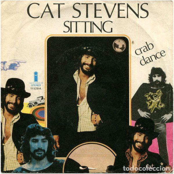 Vinyl records: Cat Stevens &ndash; Sitting / Crab Dance (Vinyl, Island Records 11528 A)