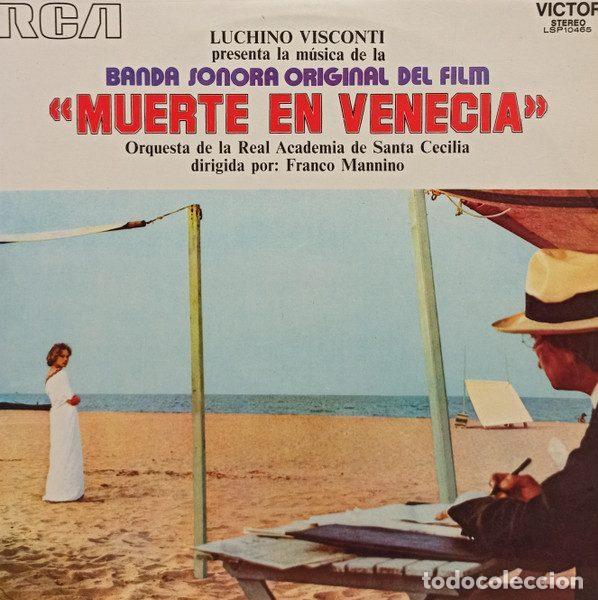 Discos de vinil: Orquesta De La Real Academia De Santa Cecilia, Franco Mannino &ndash; Muerte En Venecia (Banda Sonora...