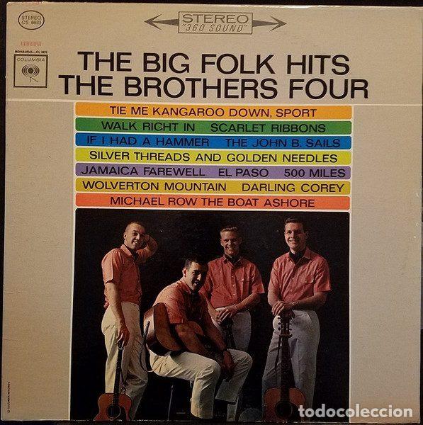 Discos de vinil: The Brothers Four &ndash; The Big Folk Hits (Vinyl, Columbia CS 8833)