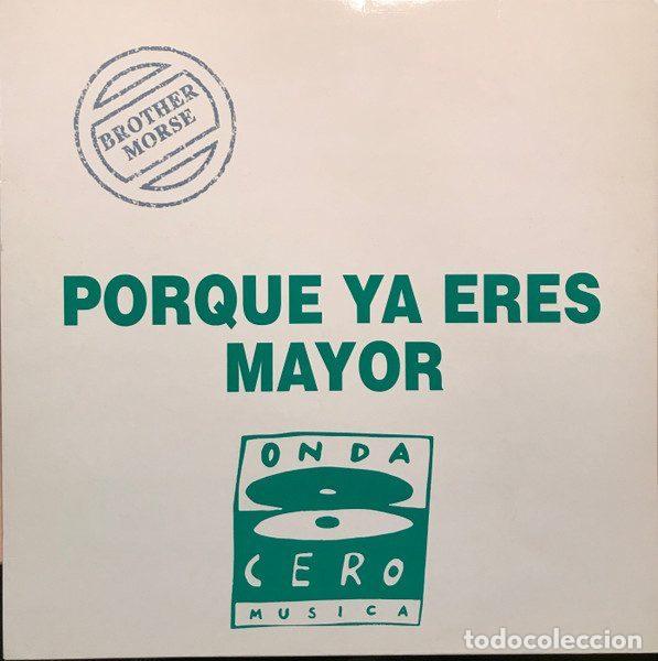 Disques de vinyle: Brother Morse &ndash; Porque Ya Eres Mayor (Vinyl, Tabata TB-Maxi 007)