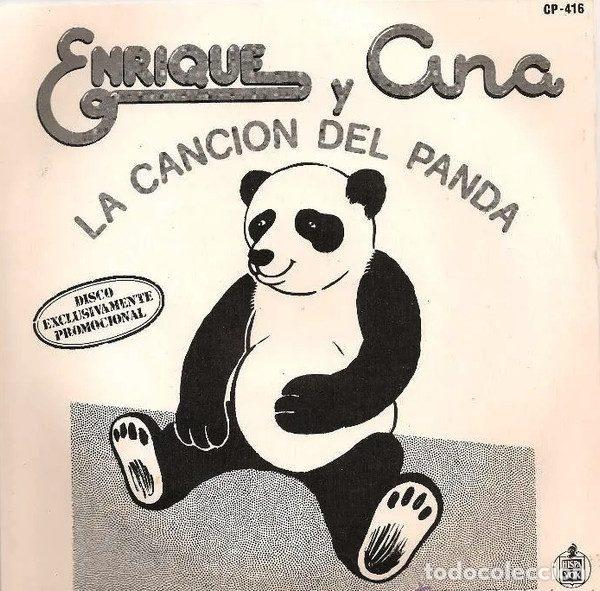 Vinyl records: Enrique Y Ana &ndash; La Canci&oacute;n Del Panda (Vinyl, Hispavox CP-416)
