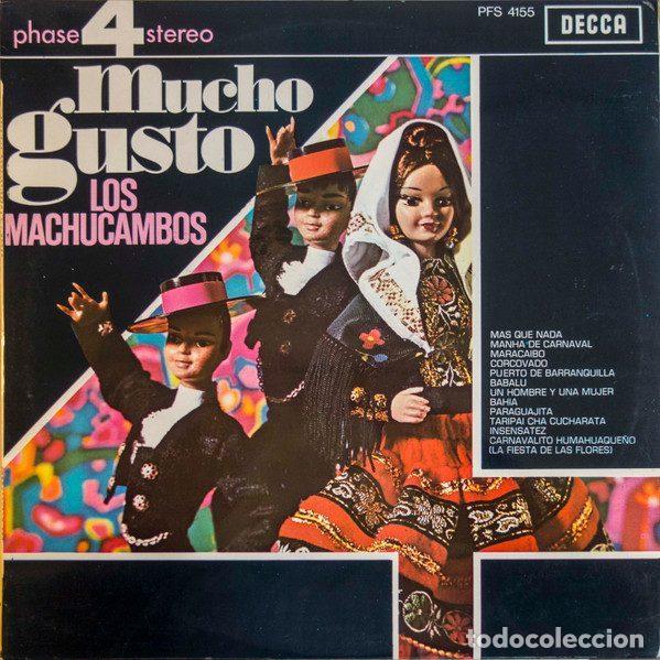 Vinyl records: Los Machucambos &ndash; Mucho Gusto (Vinyl, Decca PFS 4155)