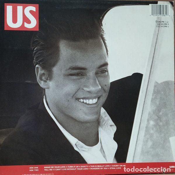 Discos de vinilo: Nick Kamen &ndash; Us (Vinyl, WEA 242398-1) - Foto 2