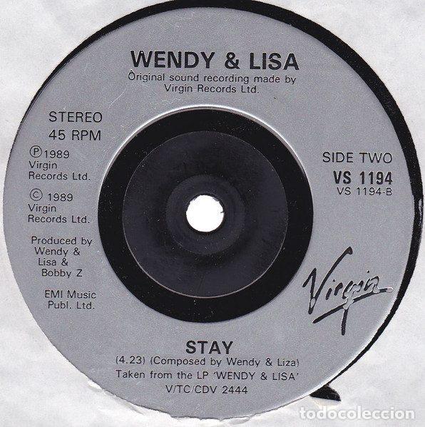 Discos de vinilo: Wendy & Lisa &ndash; Satisfaction (Vinyl, Virgin VS 1194) - Foto 4
