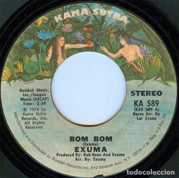 Vinyl-Schallplatten: Exuma &ndash; Bom Bom (Vinyl, Kama Sutra KA 589)