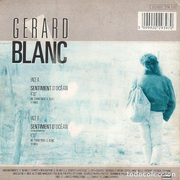 Discos de vinilo: G&eacute;rard Blanc &ndash; Sentiment Doc&eacute;an (Vinyl, EMI 2029397) - Foto 2