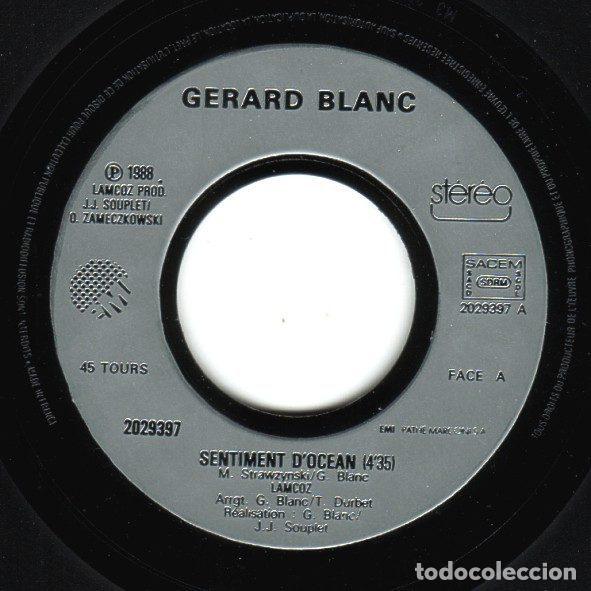 Discos de vinilo: G&eacute;rard Blanc &ndash; Sentiment Doc&eacute;an (Vinyl, EMI 2029397) - Foto 3